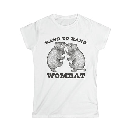 Hand to Hand Wombat Women's Softstyle Tee