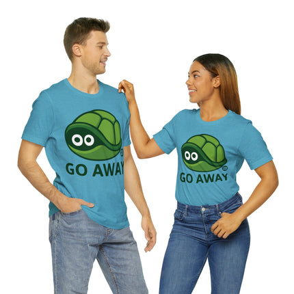 Go Away Turtle Unisex Short Sleeve Tee