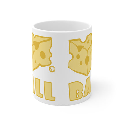 Cheese Ball Ceramic Mug