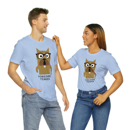 Bow Wow Meow Yorkshire Terrier Unisex Tee