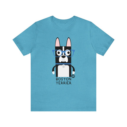 Bow Wow Meow Boston Terrier Unisex Tee