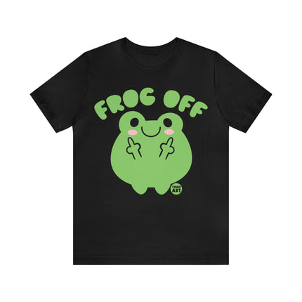 Frog Off Unisex Short Sleeve Tee