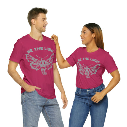 Be The Light Moth Unisex Tee