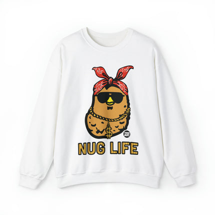 Nug Life Chicken Nugget Crewneck Sweatshirt