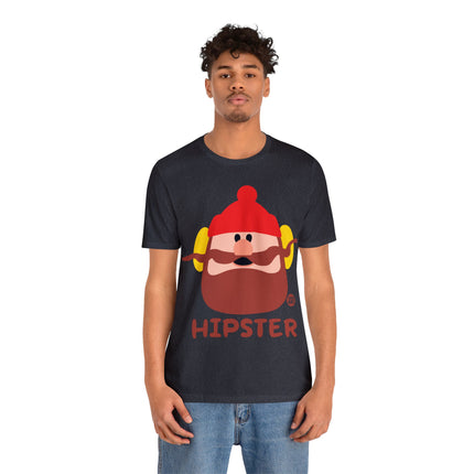 Hipster Lumberjack Unisex Tee