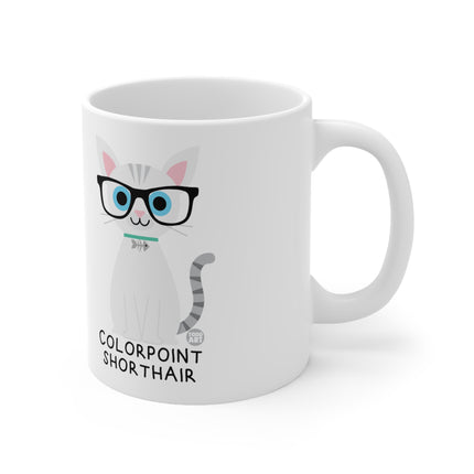 Bow Wow Meow Colorpoint Shorthair Ceramic Mug