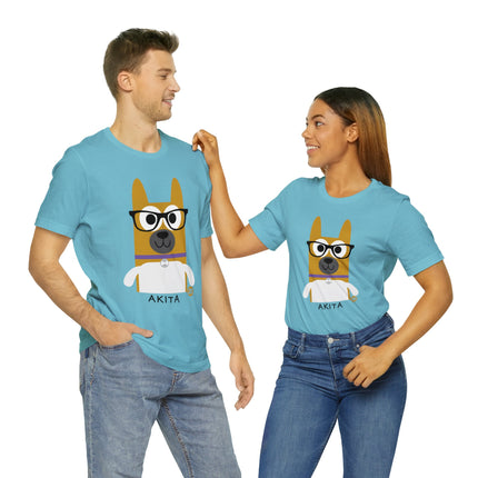 Bow Wow Meow Akita Unisex Tee