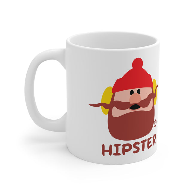 Hipster Lumberjack Ceramic Mug