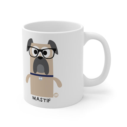 Bow Wow Meow Mastiff Ceramic Mug