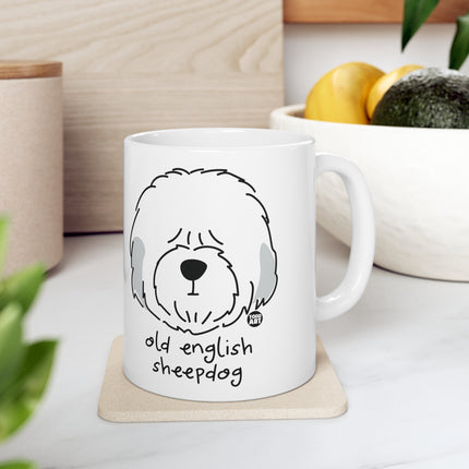 Dog Breeds Old English Sheepdog Ceramic Mug