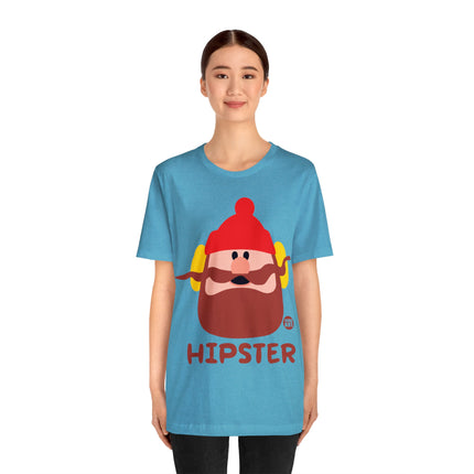 Hipster Lumberjack Unisex Tee