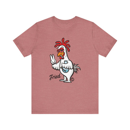 Fried Chicken Tee, Funny 420 Fried Chicken Shirt