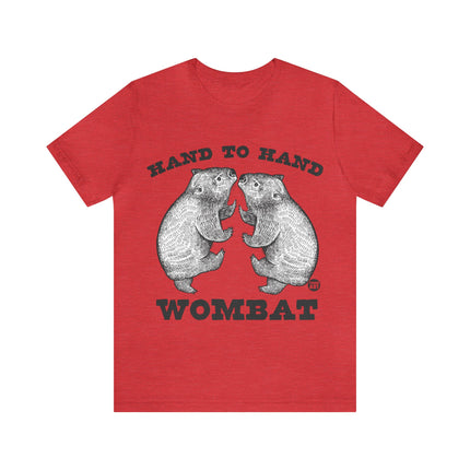 Hand to Hand Wombat Unisex Short Sleeve Tee