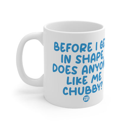 Anyone Like Me Chubby Ceramic Mug