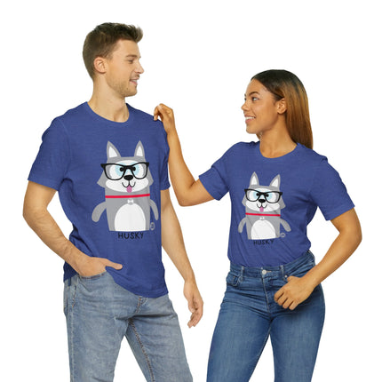 Bow Wow Meow Husky Unisex Tee