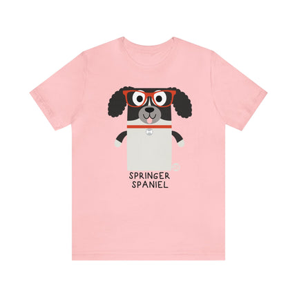 Bow Wow Meow Springer Spaniel Unisex Tee