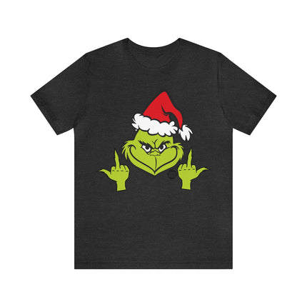 Grinch Fuck You Unisex Xmas Tee