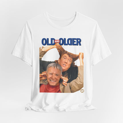 Old and Older Trump and Biden Tee, Funny Presidents T-shirt