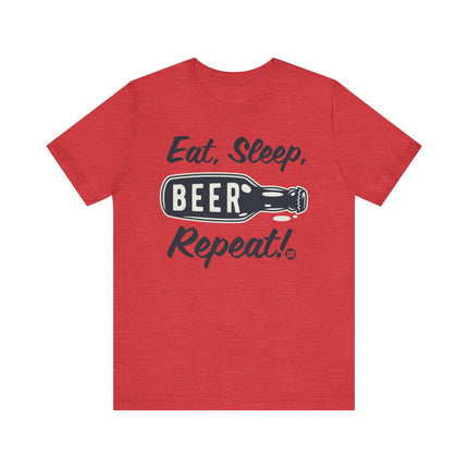 Eat Sleep Beer Repeat, Funny Beer Drinker Tees, Beer Lover Shirt Gift