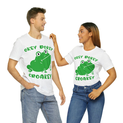 Oakey Dokey Croakey Unisex Short Sleeve Tee