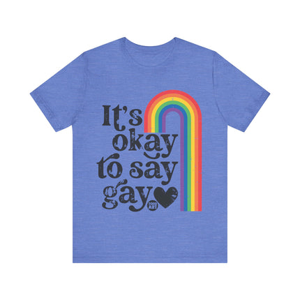 Okay Say Gay Tee