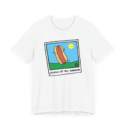 Funny "PHOTO OF MY WEENIE" Tee Shirt