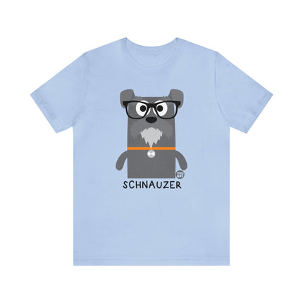 Bow Wow Meow Schnauzer Unisex Tee