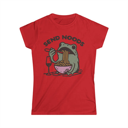 Send Noods Frog Women's Softstyle Tee