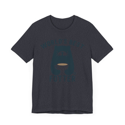 Funny "WORLDS BEST FOTTER OTTER" Tee Shirt