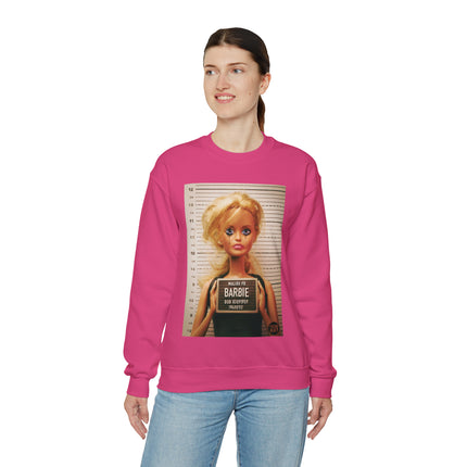 Barbie Malibu Mugshot Crewneck Sweatshirt