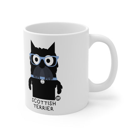 Bow Wow Meow Scottish Terrier Ceramic Mug