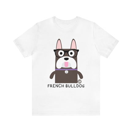 Bow Wow Meow French Bulldog Unisex Tee