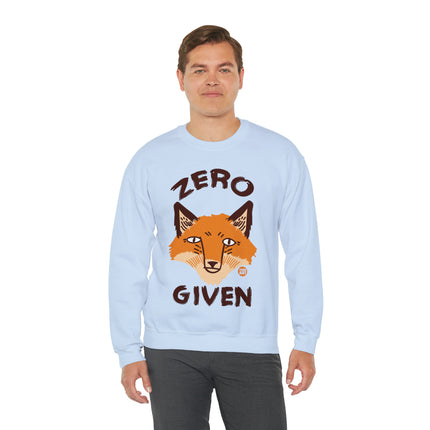 Zero Fox Given Crewneck Sweatshirt