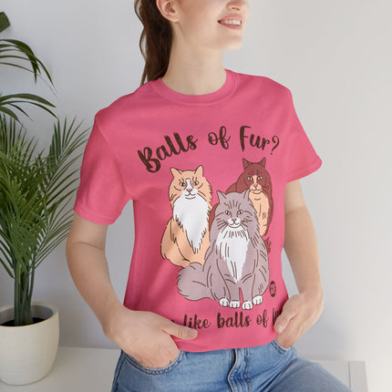 Balls of Fury Cats Unisex Tee