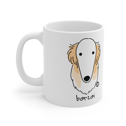 Dog Breeds Borzoi Ceramic Mug
