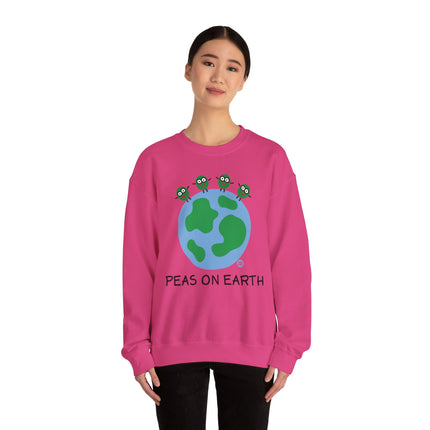 Peas on Earth Crewneck Sweatshirt