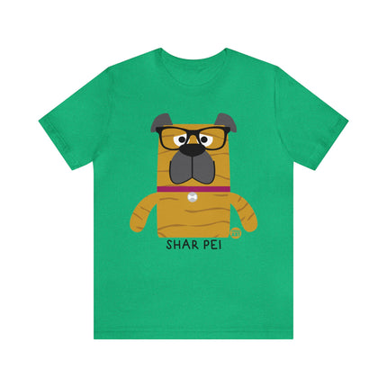 Bow Wow Meow Shar Pei Unisex Tee