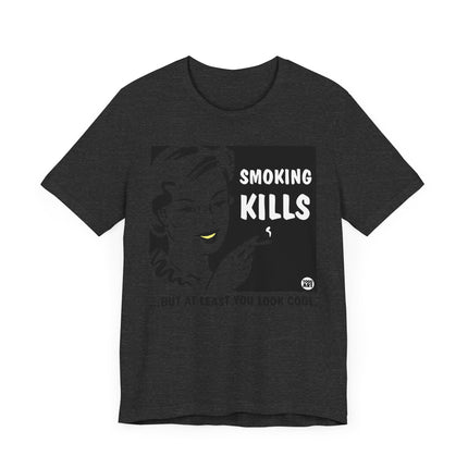 Funny "SMOKING KILLS" Tee Shirt