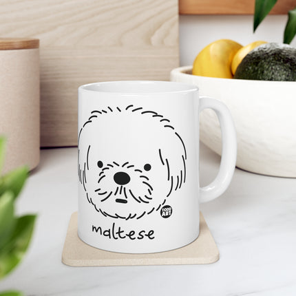 Dog Breeds Maltese Ceramic Mug