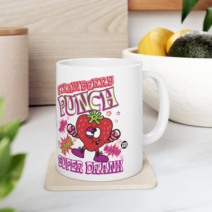 Funshine Strawberry Punch Ceramic Mug