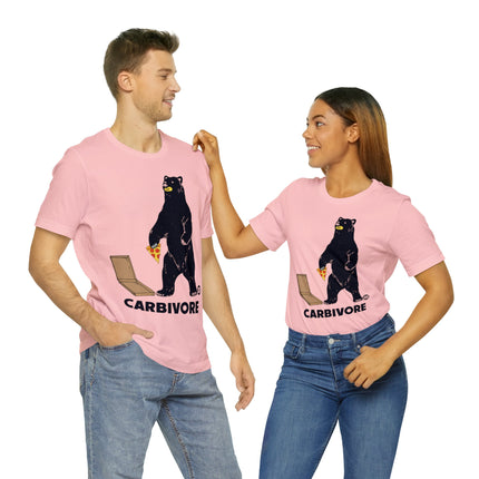 Carbivore Pizza Bear Unisex Tee