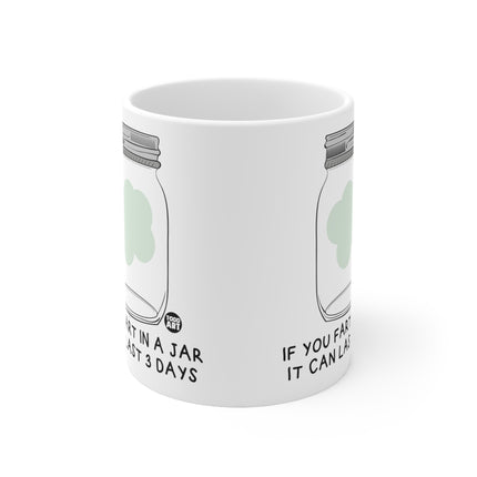 Fart in a Jar Ceramic Mug