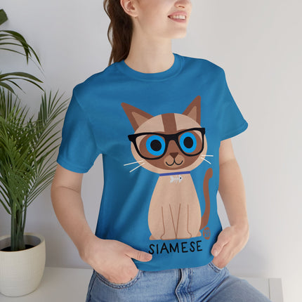 Bow Wow Meow Siamese Unisex Tee