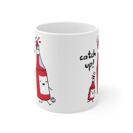 Catch Up Ketchup Ceramic Mug