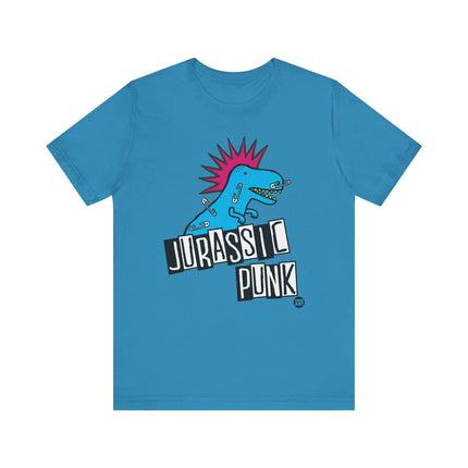 Jurassic Punk Dinosaur Tee, Punk Rock Dinosaur Tshirt