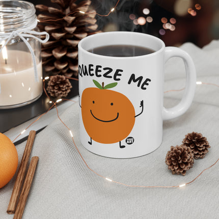 Squeeze Me Orange Ceramic Mug