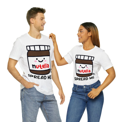 Spread Me Nutella Unisex Short Sleeve Tee