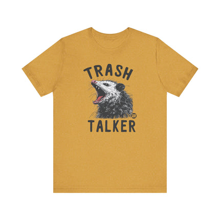Funny "TRASH TALKER" Tee Shirt