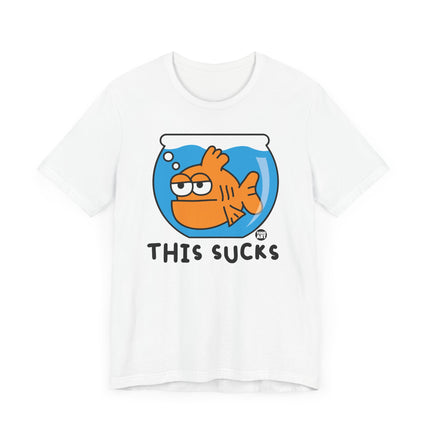 Funny "THIS SUCKS GOLDFISH" Tee Shirt