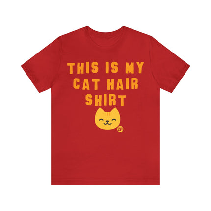 Cat Hair Shirt Unisex Short Sleeve Tee